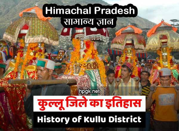 History of Kullu District in Hindi