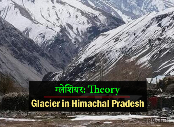 Glacier in Himachal Pradesh in Hindi Theory